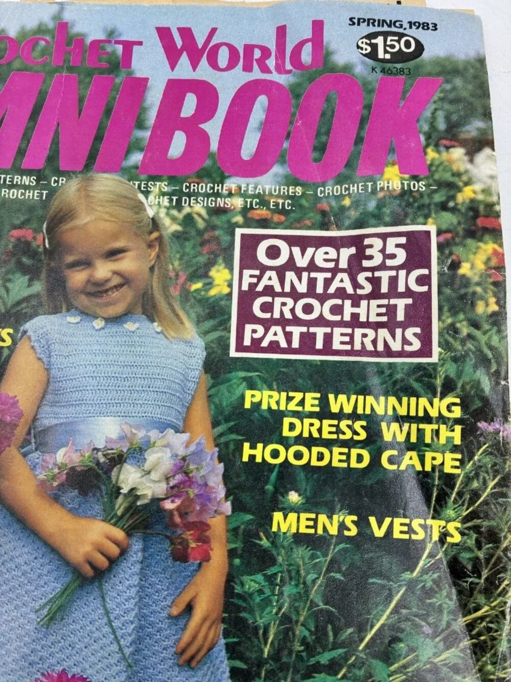 Crochet World Omni Book Magazine Spring 1983 Vol 4 No 4 Easter Valentines
